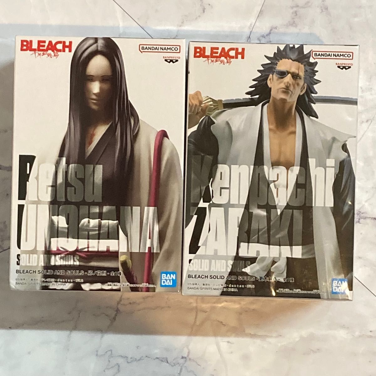 新品 未開封】BLEACH 卯ノ花烈 更木剣八 千年決戦 フィギュア 新品 未開封】BLEACH 卯ノ花烈 更木剣八 千年決戦 フィギュア
