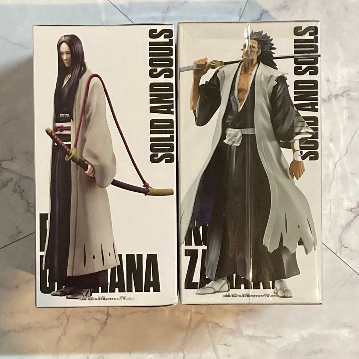 新品 未開封】BLEACH 卯ノ花烈 更木剣八 千年決戦 フィギュア 新品 未開封】BLEACH 卯ノ花烈 更木剣八 千年決戦 フィギュア