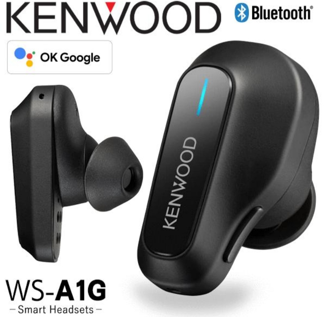 KENWOOD　ケンウッドスマートヘッドセット WS-A1GGoogleアシスタント搭載モデル