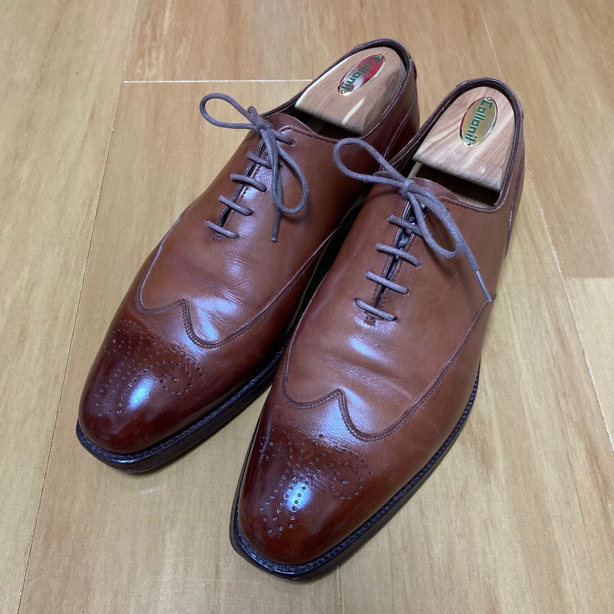 クロケット&ジョーンズ　英国　貴重　入手困難CROCKETT&JONES TRESHAM 26 ウイングチップ  ビジネス