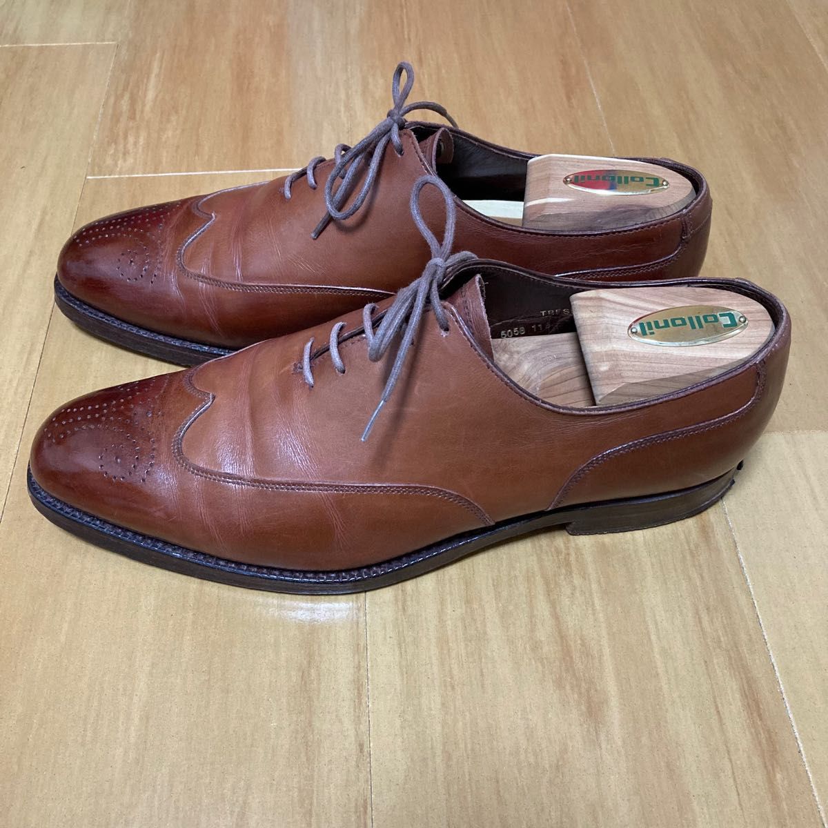 クロケット&ジョーンズ　英国　貴重　入手困難CROCKETT&JONES TRESHAM 26 ウイングチップ  ビジネス