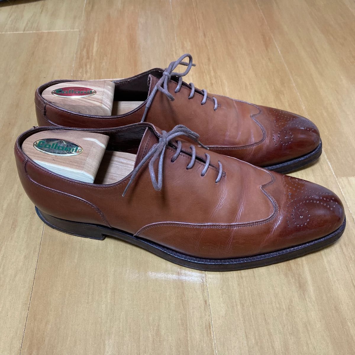 クロケット&ジョーンズ　英国　貴重　入手困難CROCKETT&JONES TRESHAM 26 ウイングチップ  ビジネス