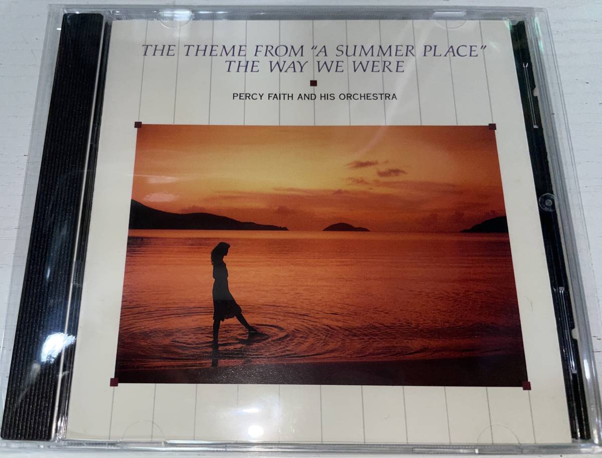 ★夏の日の恋 追憶 PERCY FAITH AND HIS ORCHESTRA CD THE THEME FROM A SUMMER PLACE THE WAY WE WERE★_画像1