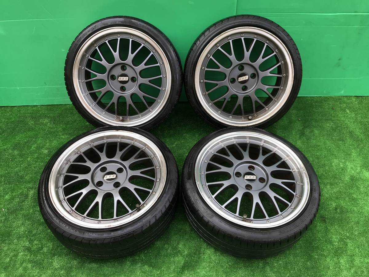 BBS 17インチ 195/40R17 17X7.5J 4H PCD100 ホイールタイヤ 4本