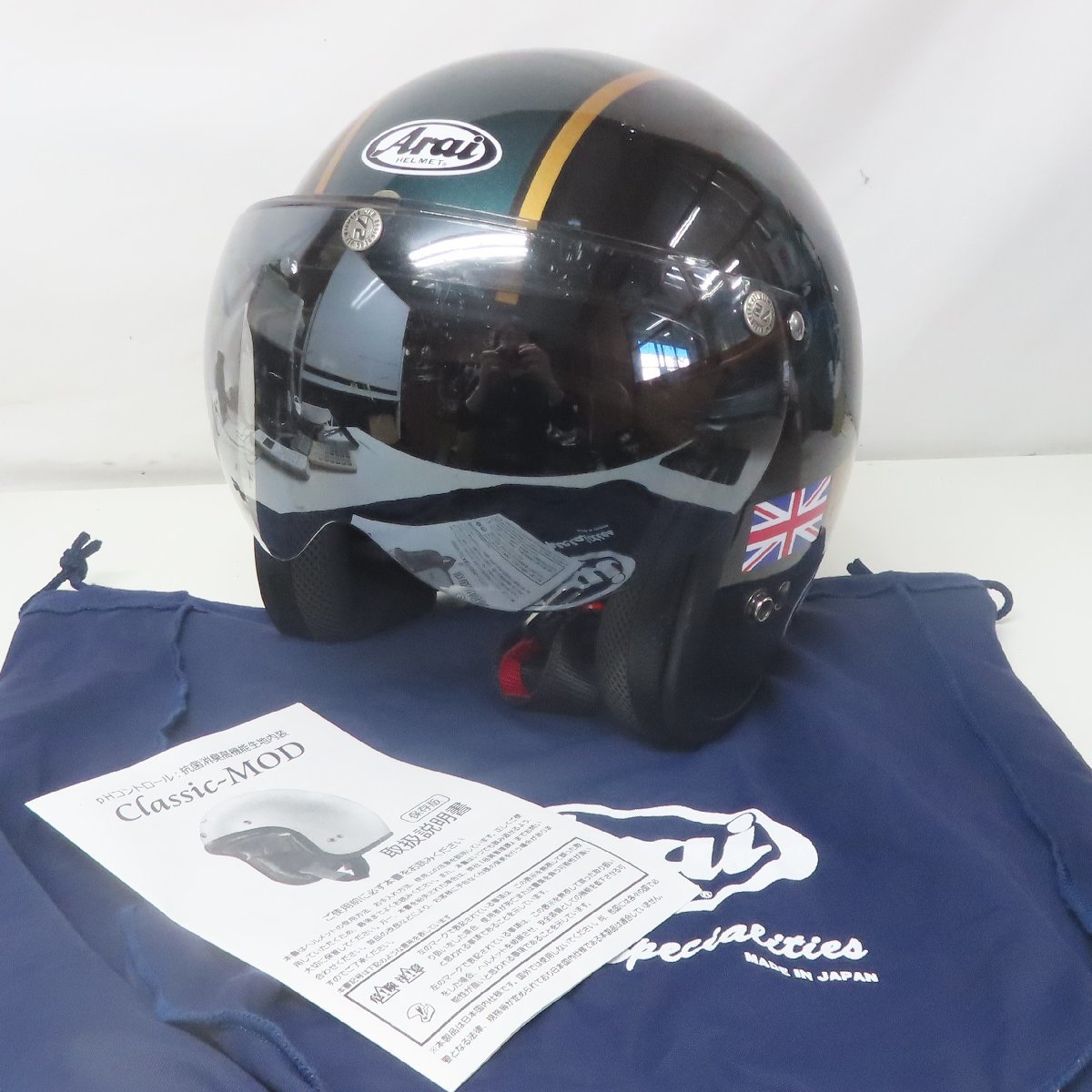 Arai アライ Classic MOD UNION ユニオン ジェットヘルメット Mサイズ