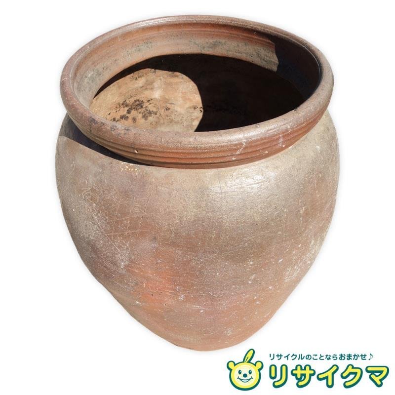 M▽古備前 水瓶 窯印有り 大壺 大水瓶 水甕 (30951) ukjagbani.in