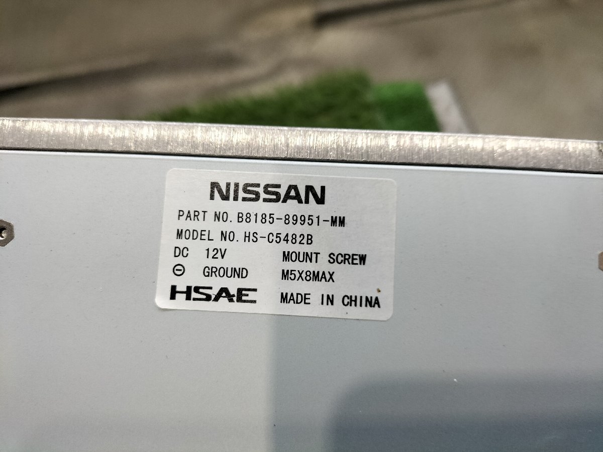 ★B11A 三菱 ekスペース E　平成26年　純正　オーディオ　CDプレーヤー　B8185-89951-MM　HS-C5482B★_画像5