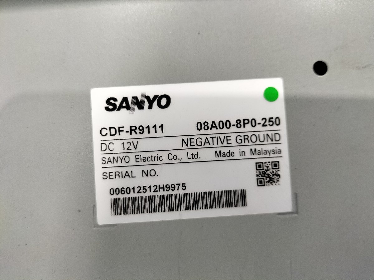 ★USB付!! GE6 ホンダ フィット　平成20年　前期　純正　Gathers ギャザズ　2DIN　オーディオ　WX-128CU　08A00-8P0-250　CDプレイヤー★_画像4