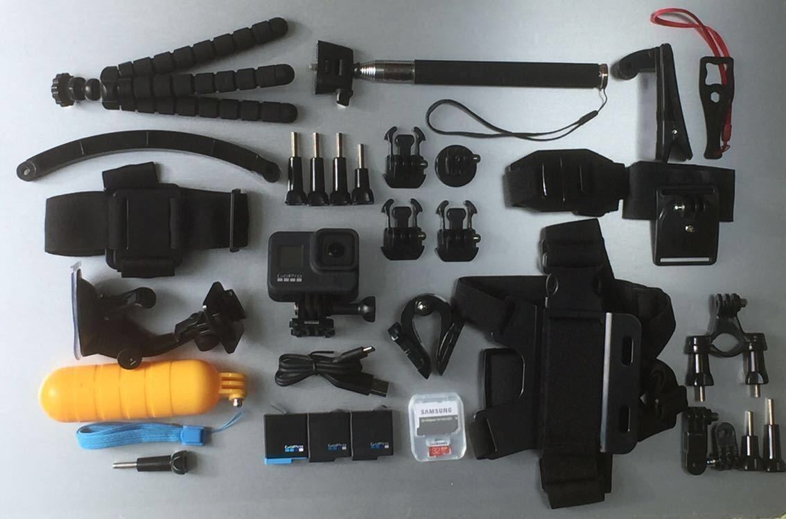 GoPro HERO8 BLACK CHDHX-801-FW 7日間レンタル☆32GB SDカード+