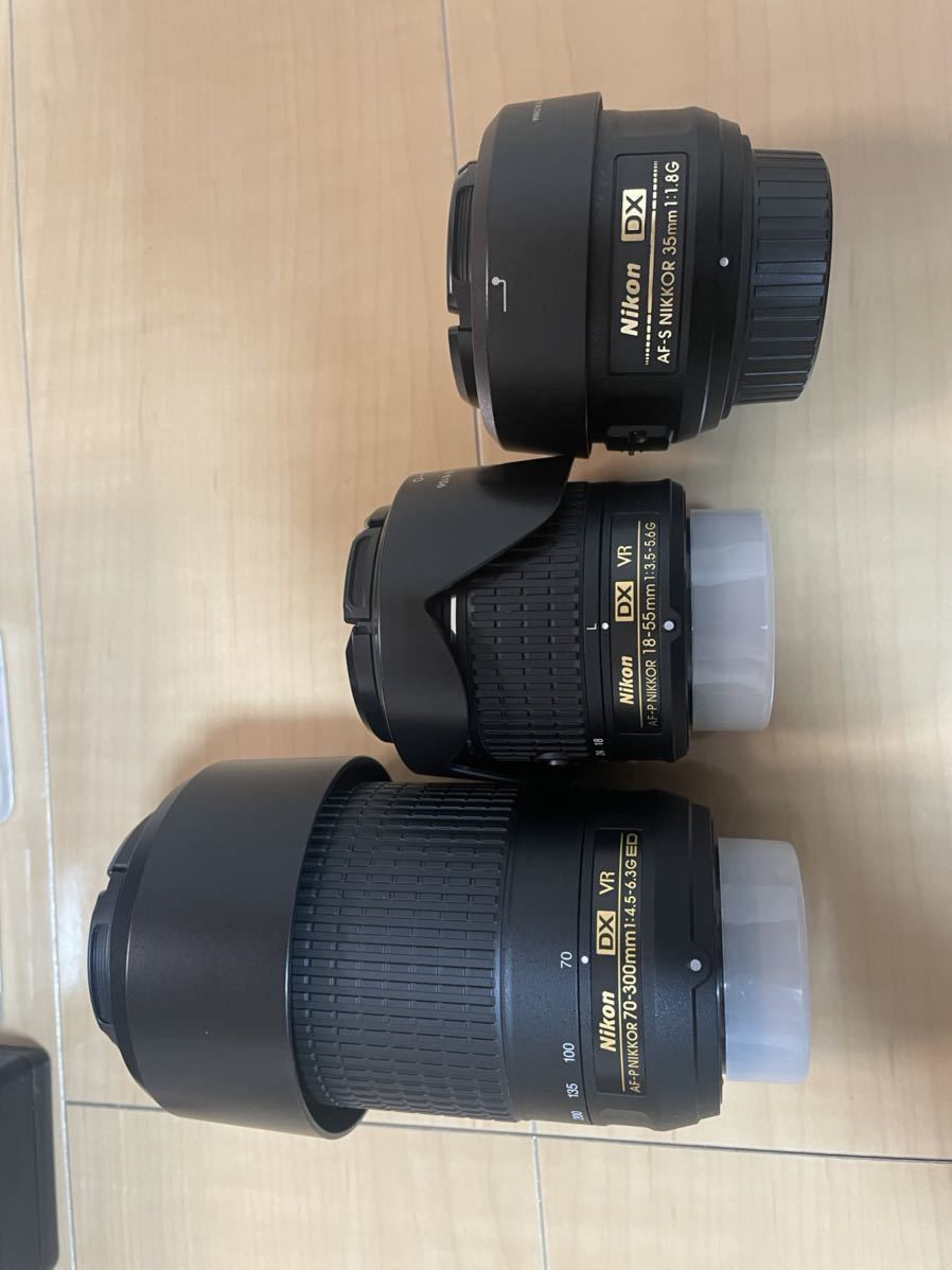 税込】 Nikon D5000 f/1.8G⭐️ Wズームレンズキットと単焦点AF-S 35mm