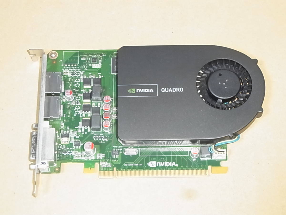 ●nVidia QUADRO 2000 GDDR5/1G DualDP+DVI PCI-E/DELL 8MDMW (V254)_画像2