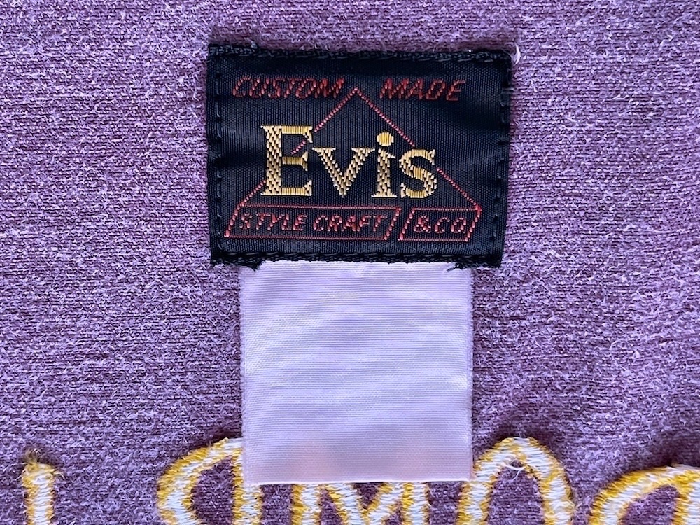  Evisu EVIS the first period house tag .. machine embroidery YAMANE Zip TYPE M-421A summer flight jacket 38