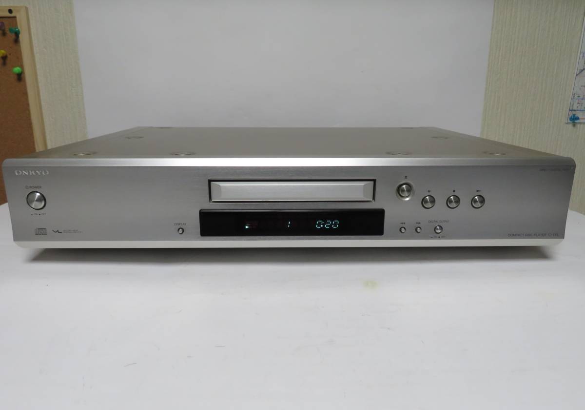 ONKYO オンキョー C-1VL CDプレーヤー 動作良好 美品! オーディオ機器 オーディオコンポーネント オーディオ機器 オーディオコンポーネント 正規品直輸入