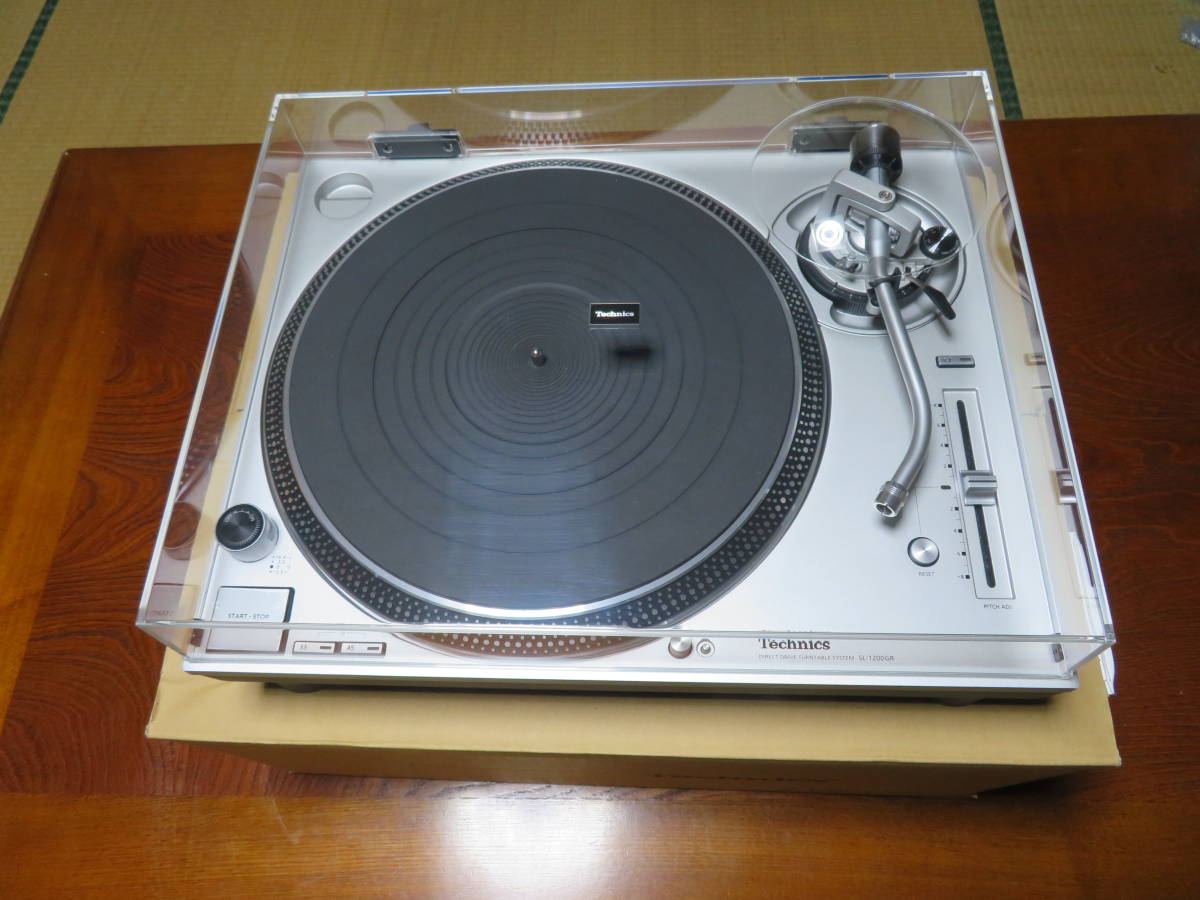 新発売】 美品! Technics テクニクス DDターンテーブル SL1200 送料