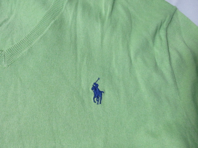 POLO RALPH LAUREN　ポロ　ラルフローレン　サマーセーター　スリムフィット　メンズ_画像2