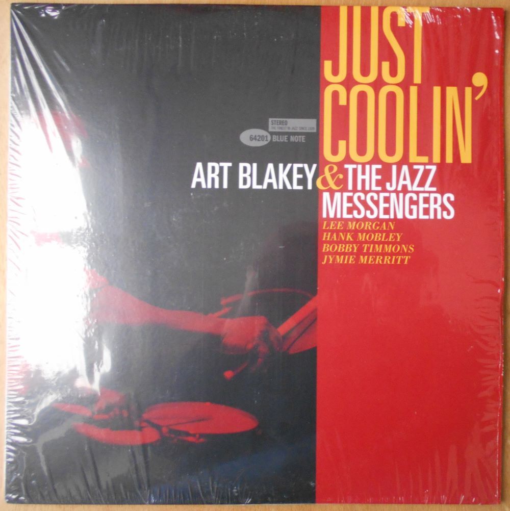 ■新品■Art Blakey アート・ブレーキー/just coolin'(LP) Lee Morgan Hank Mobley_画像1