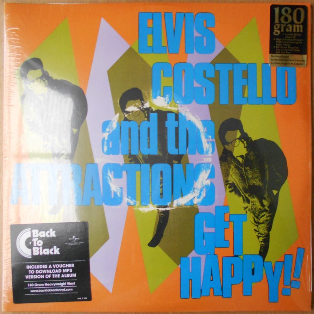 ■新品■Elvis Costello エルヴィス・コステロ/get happy!!(2LPs)_画像1