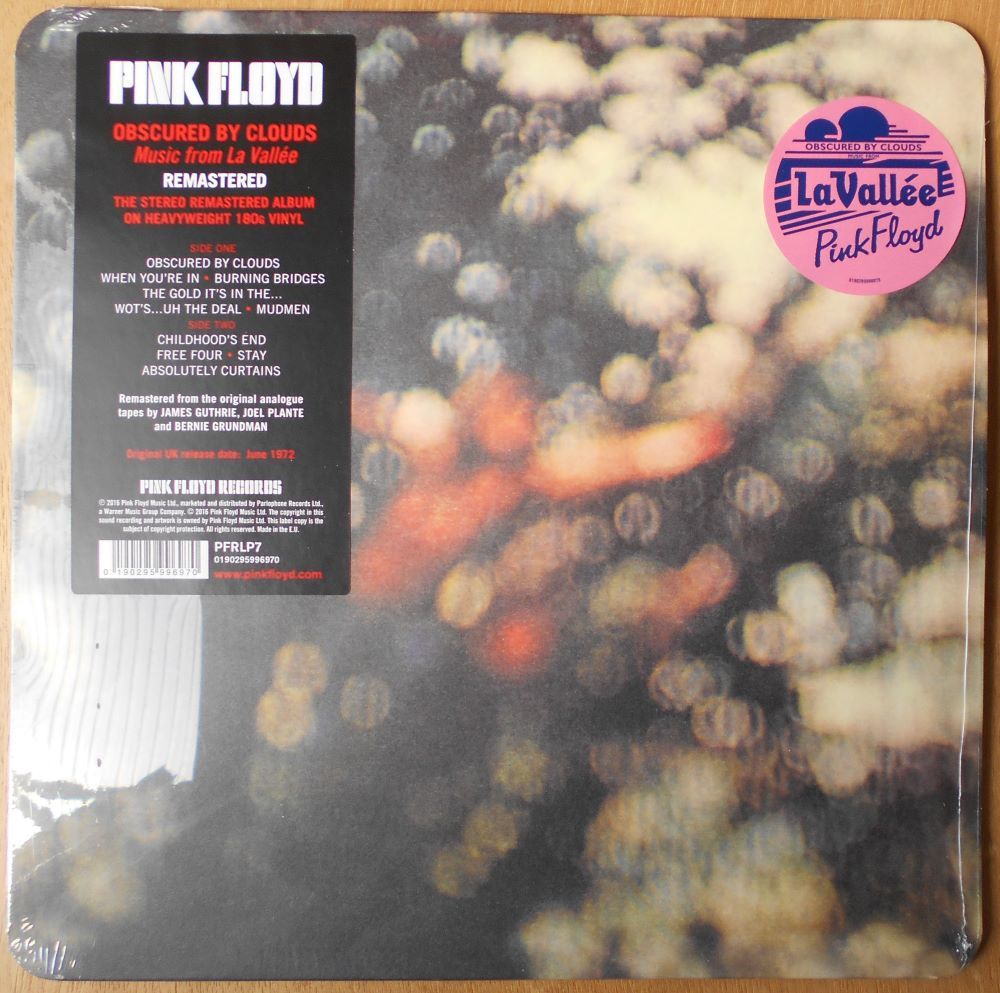 ■新品■Pink Floyd ピンク・フロイド/obscured by clouds 雲の影(LP)_画像1
