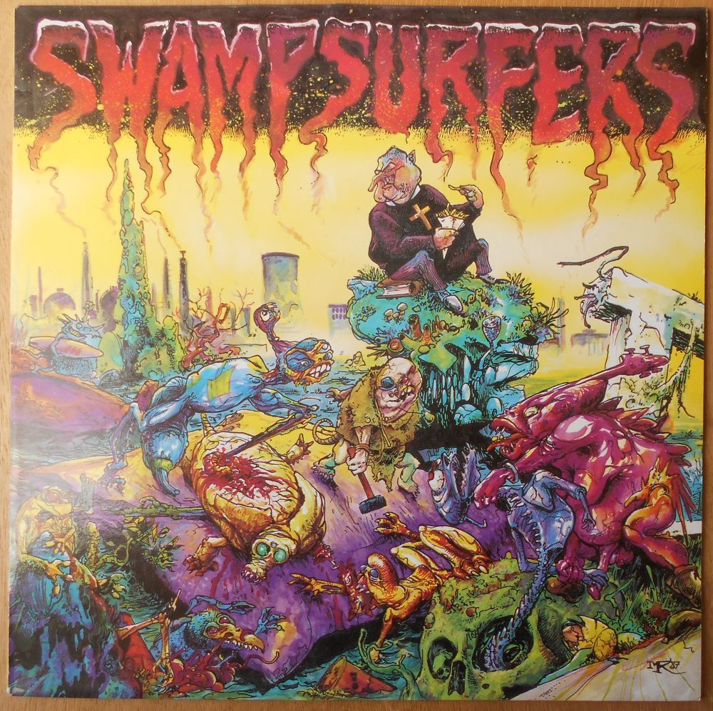 ■中古品■Swampsurfers/varied food for lost minds(USED LP)_画像1