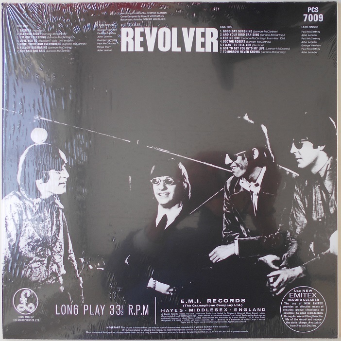 ■新品■The Beatles ザ・ビートルズ/revolver(LP)_画像2