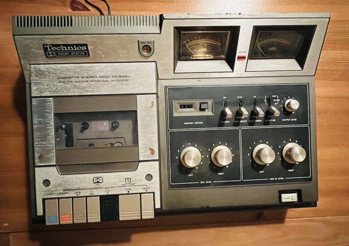 限定価格セール!】 【電源は入ります】Technics ジャンク品 カセット