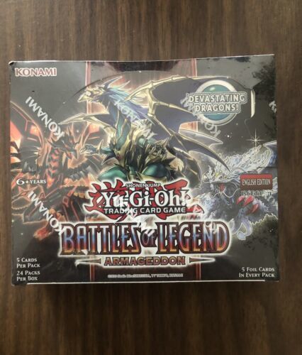 初版 英語版 遊戯王 Battles of Legend Armageddon ブースターボックス US Edition