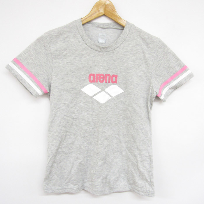 デサント 半袖Tシャツ ロゴT ラウンドネック トップス 水泳 競泳
