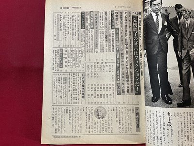 ｓ▼▼　昭和59年7月13日号　週刊朝日　三浦和義氏にロンドン近郊で独占会見 30時間にわたって「新疑惑」を問いただす 他　 / K80上_画像3