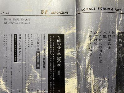 ｓ▼▼　昭和41年3月号　空想科学小説誌　S・Fマガジン　早川書房　光瀬龍　ロバート・シェクリィ 他　昭和レトロ　雑誌　 / K87_画像4