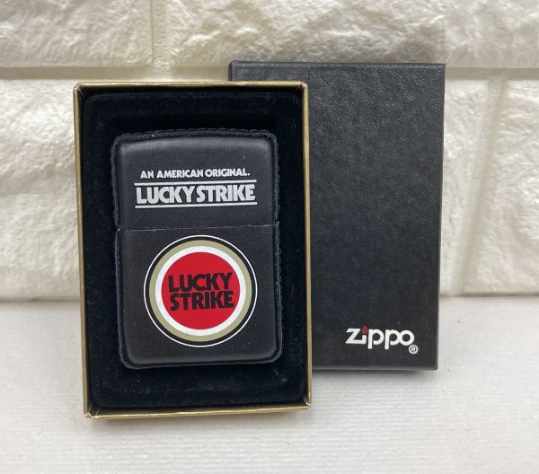 ヤフオク! - □□ZIPPO LUCKY STRIKE ラッキーストライ...