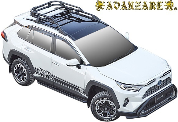 【M’s】50系 RAV4 前期 MAXX54 AXAH54 (2019.4-) AVANZARE 4X4 ワイパーガード (PVC) アヴァンツァーレ エアロ スポイラー ラブ4 ラヴ4 50_画像6