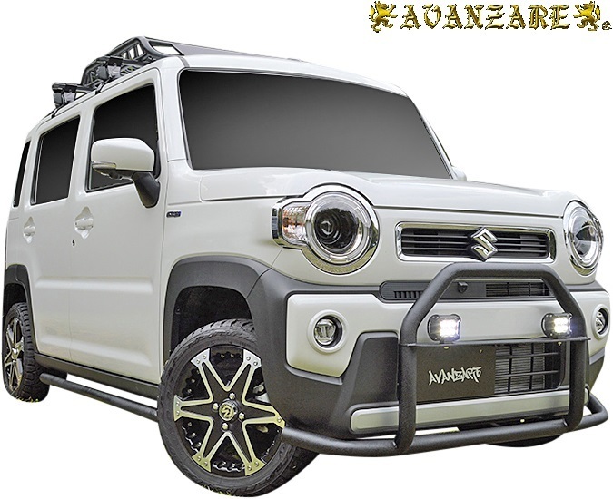 【M's】SUZUKI ハスラー MR52S MR92S (2020y-) 4X4 AVANZARE リヤセンターガードバー ／／ アヴァンツァーレ エアロ パーツ パイプガード_画像8