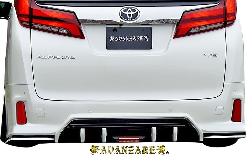 【M's】TOYOTA 後期 30系 アルファード (2018.1-) AVANZARE ADESSO Ver.1 エアロキット 4P ／／ アヴァンツァーレ エアロセット パーツ_画像10