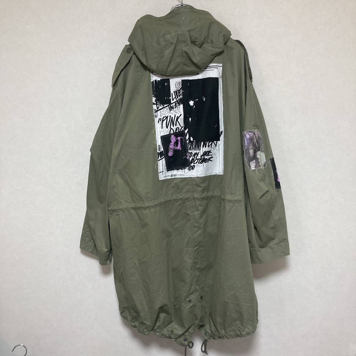 XL】美品 Raf Simons × Fred Perry モッズコート olive 正規品