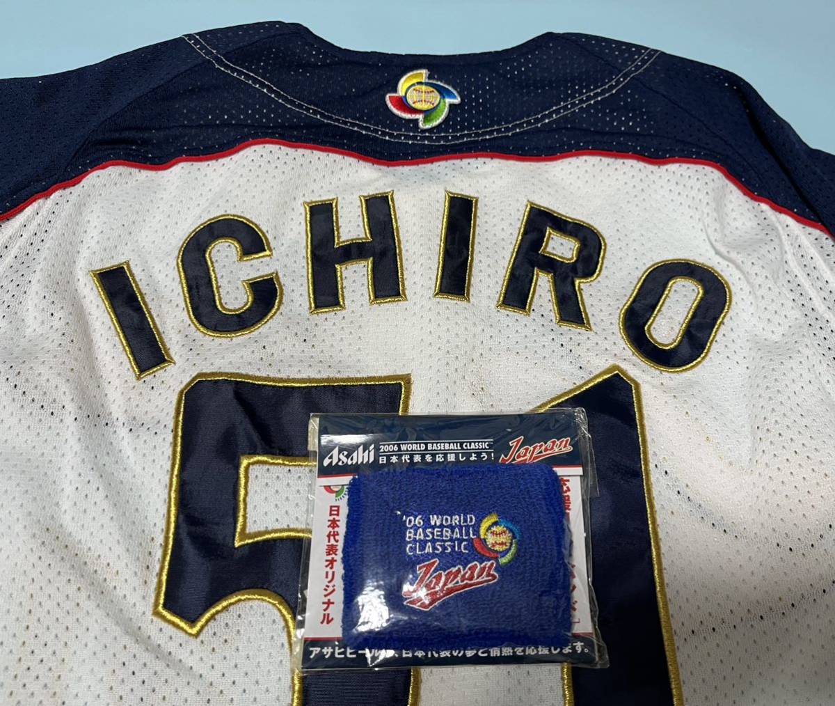 タグ付新品 2006WBC日本代表 イチロー選手ユニフォーム ミズノプロ-