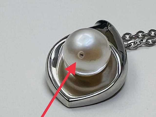 TASAKI/田崎真珠 真珠シルバー925 ネックレス S刻印あり 箱付き_留め具かと思われます。
