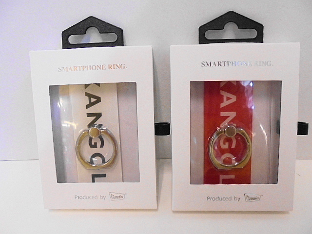 定価1,800円x4 KANGOL スマホ リング 未使用品 カンゴール 4種セット iphone アンドロイド_画像2