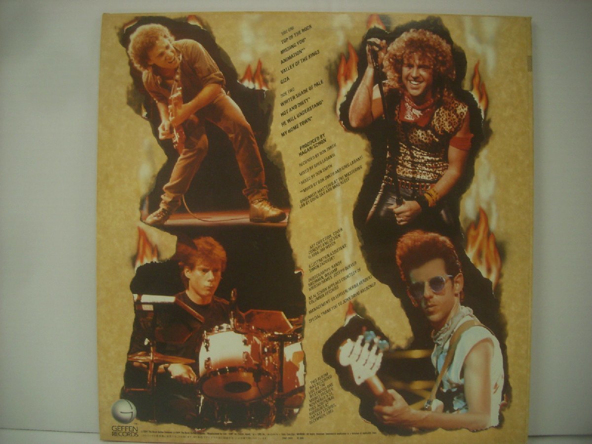 ■ LP 　ヘイガー、ショーン、アーロンソン、シュリーヴ / 炎の饗宴 HAGAR SCHON AARONSON SHRIEVE ハードロック ◇r50309_画像2