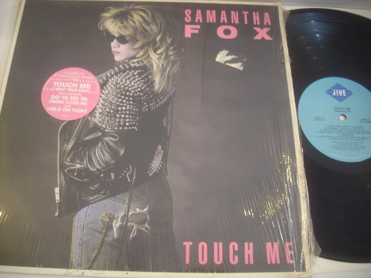 ● 輸入USA盤 LP SAMANTHA FOX / TOUCH ME サマンサ・フォックス タッチ・ミー ファーストアルバム 1986年 ◇r50310_画像1