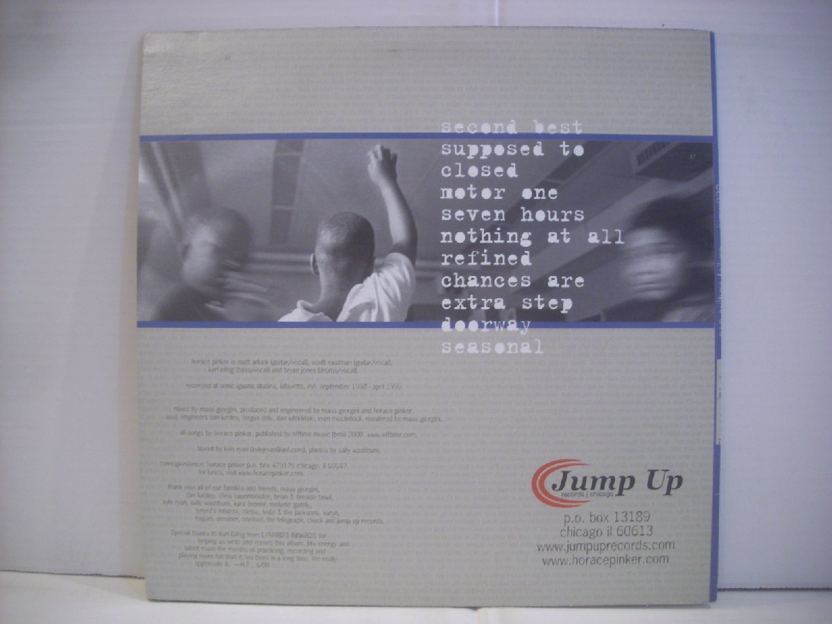 ● 輸入USA盤 LP HORACE PINKER / POP CULTURE FAILURE ホレース・ピンカー メロコア ポップパンク jump038LP 2000年 ◇r50317_画像2