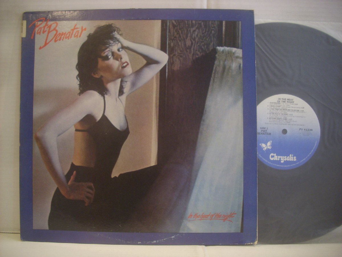 ● 輸入USA盤 LP PAT BENATAR / IN THE HEAT OF THE NIGHT パット・ベネター 真夜中の恋人達 ファーストアルバム 1979年 ◇r50331_画像1