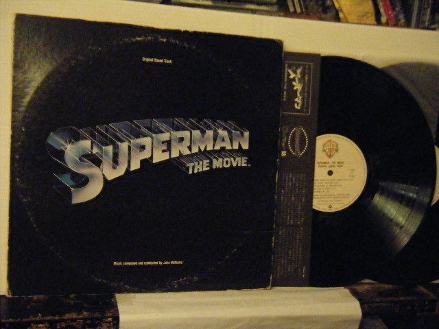 ▲ダブルジャケ2LP JOHN WILLIAMS ジョン・ウィリアムズ / OST: SUPERMMAN THE MOVIE 国内盤 ワーナー P-5557W スーパーマン◇r50225_画像1