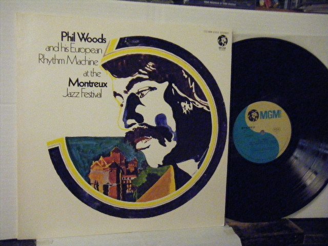 ▲LP フィル・ウッズ/ PHIL WOODS & HIS EUROPEAN RHYTHM MACHINE AT THE MONTREUX JAZZ FESTIVAL 国内盤 ポリドール MM2053◇r50318_画像1