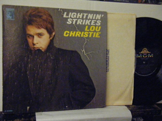 ▲LP　LOU CHRISTIE ルー・クリスティ / LIGHTNIN' STRIKES 恋のひらめき US盤 MGM RECORDS E-4360 ◇r50327_画像1