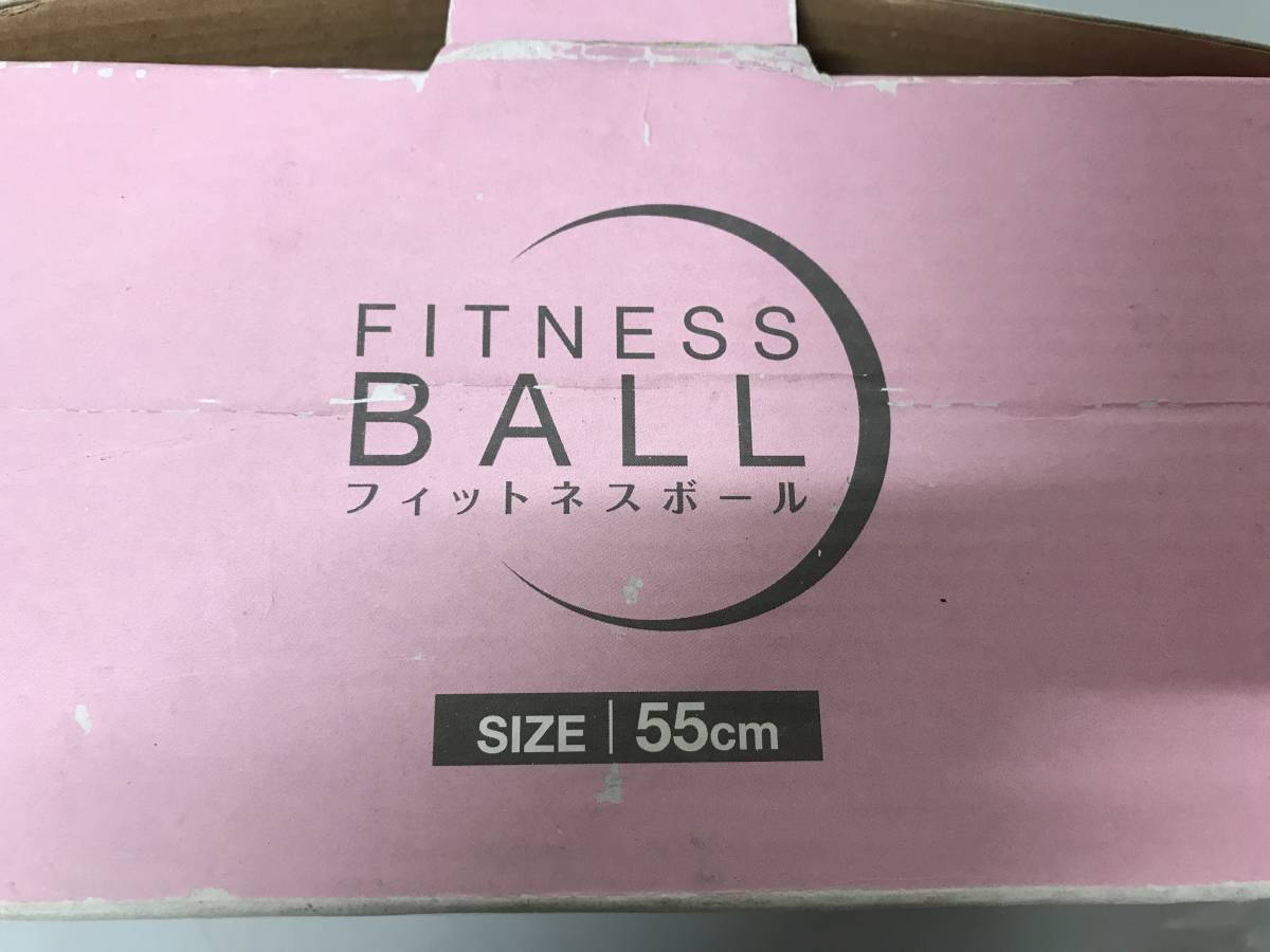  хранение товар FITNESS BALL 55cm фитнес мяч розовый 