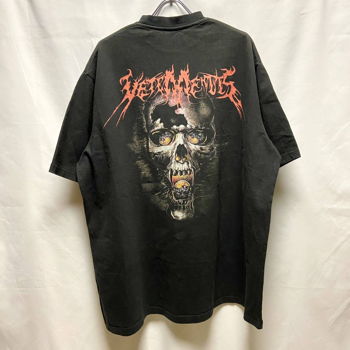 名作】vetements ヴェトモン Tシャツ スカル ブラック メンズ S