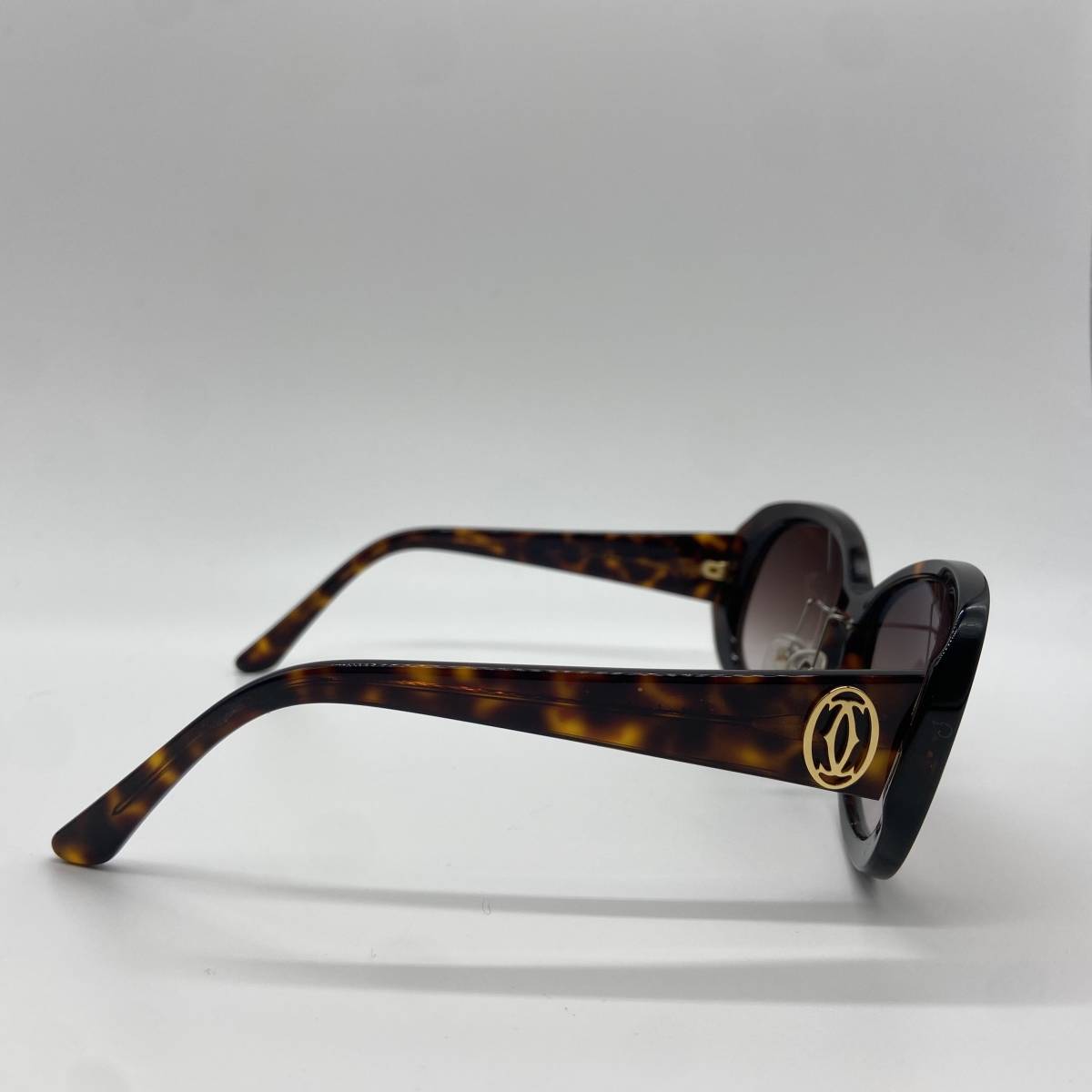希少◇Cartier カルティエ サングラス クラシック 2C ロゴエンブレム