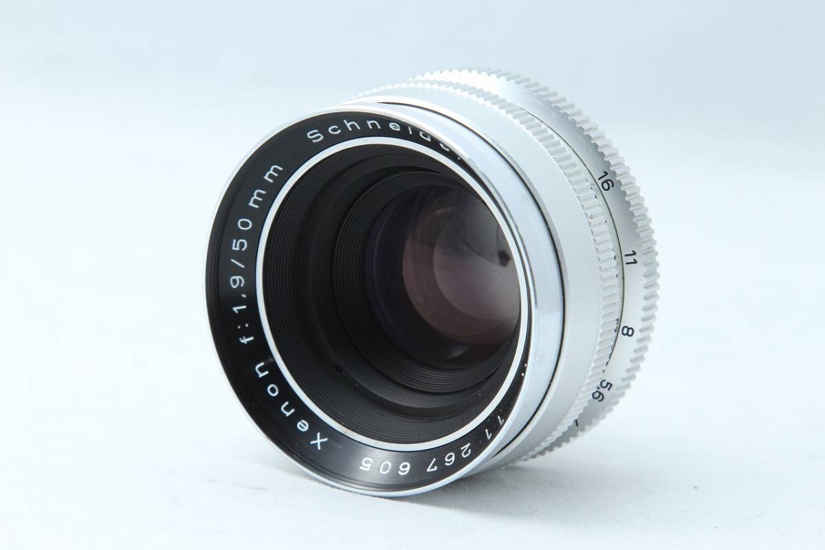 美品☆Schneidar Retina Xenon 50mm f1.9 シュナイダー レチナ クセノン デッケルマウント 純正ケース付♪_画像1