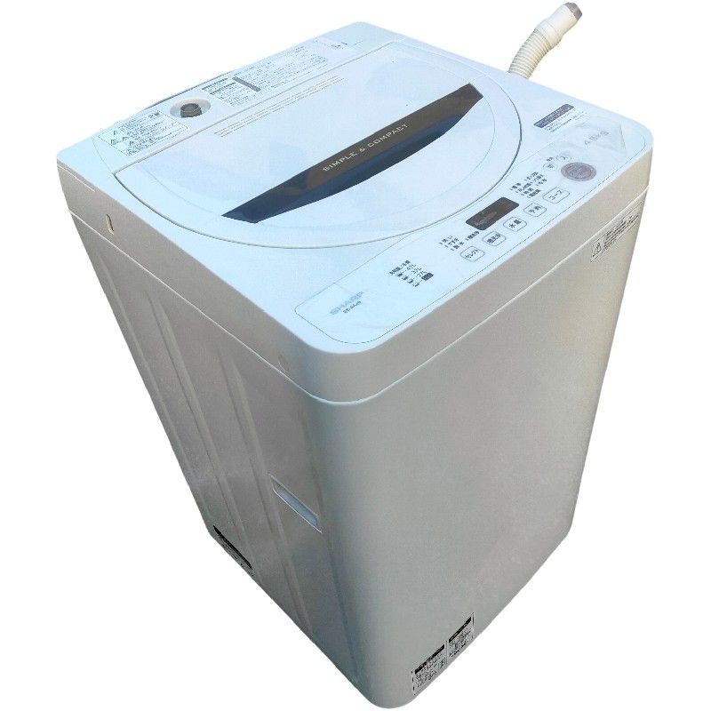 SHARP シャープ 全自動洗濯機ES-GA4B 4.5kg 縦型 washing machine 2018年製