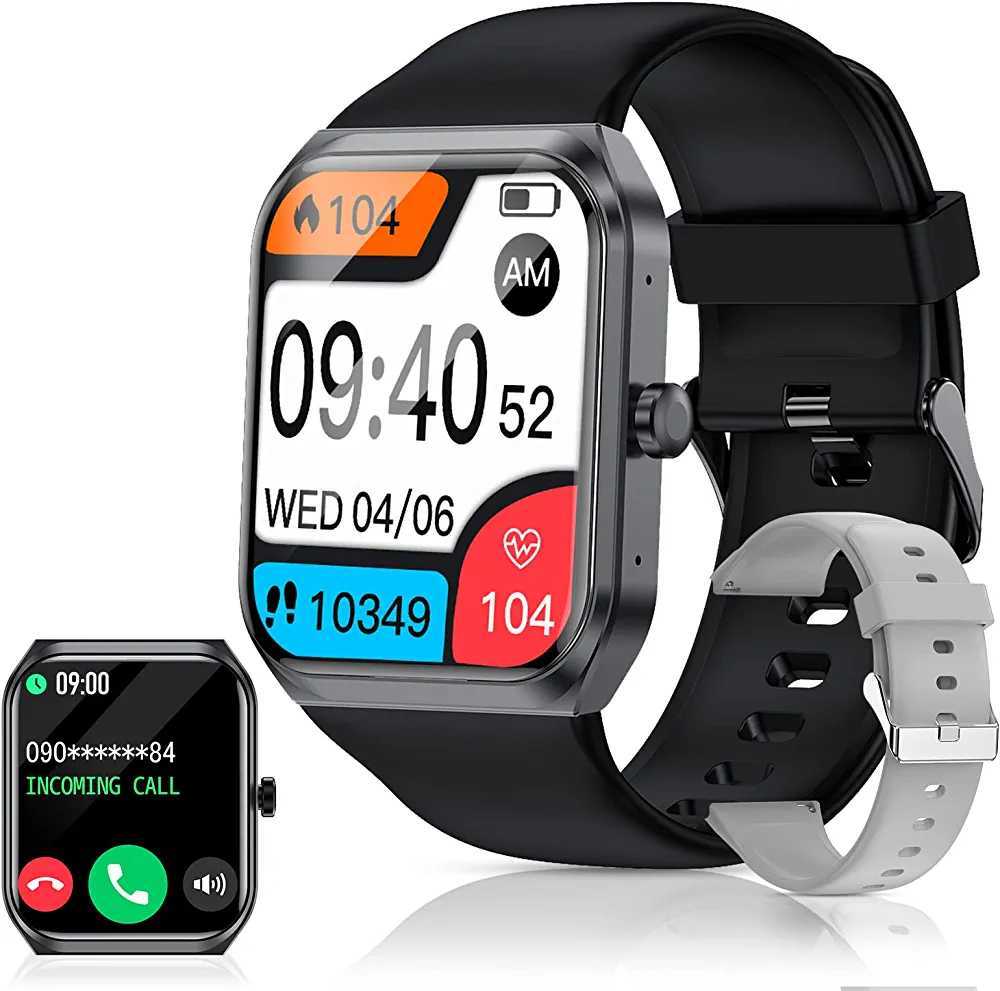 人気 スマートウォッチ 【Bluetooth通話機能付き& 多機能 腕時計